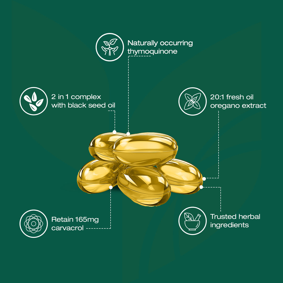 Merraci™ Oil Of Oregano Softgels